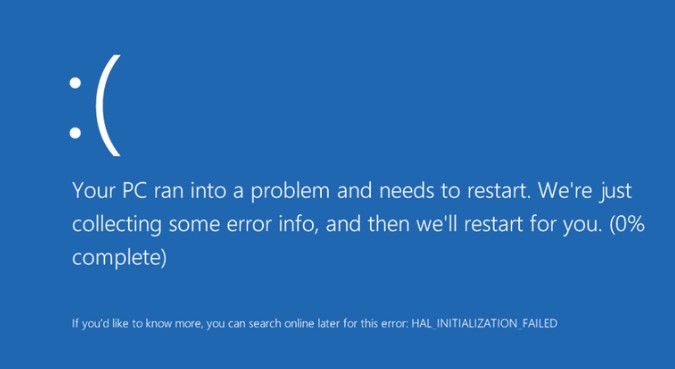 Blue Screen of Death