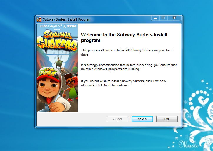 Subway Surfers PC Full Game Free Download for Windows 10