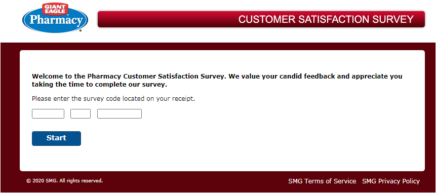 Giant Eagle Pharmacy Supermarket Survey