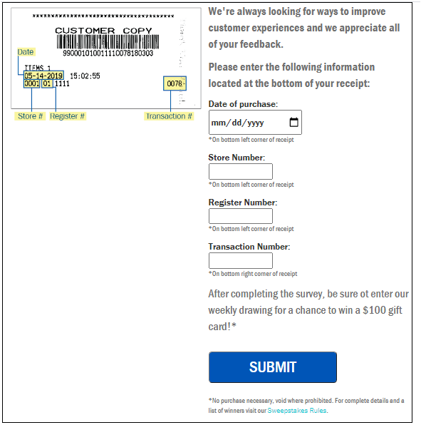 www.ruggedwearhouse.com/survey Homepage