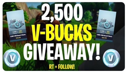 V Bucks Giveaway Challenges