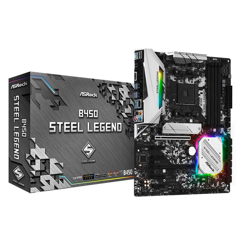 ASRock B450 Steel Legend - Best B450 Motherboard