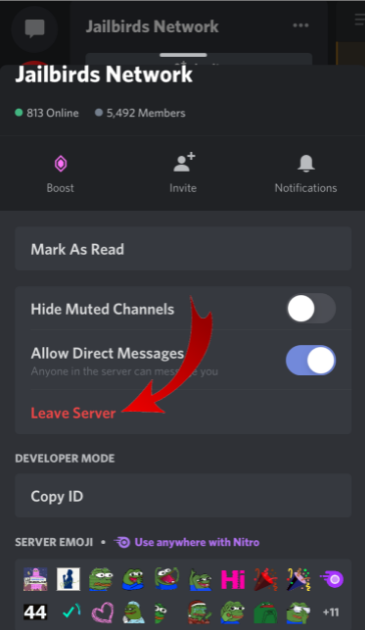 iOS Leave Server